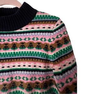 J. Crew fair isle sweater size small